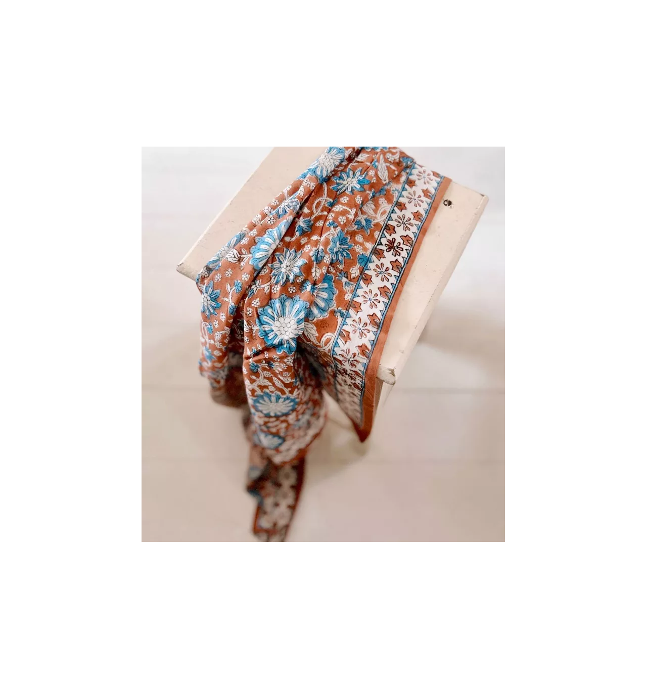 Foulard Delhi Cannelle, Marque SO FAMILY | Bijoux Totem.