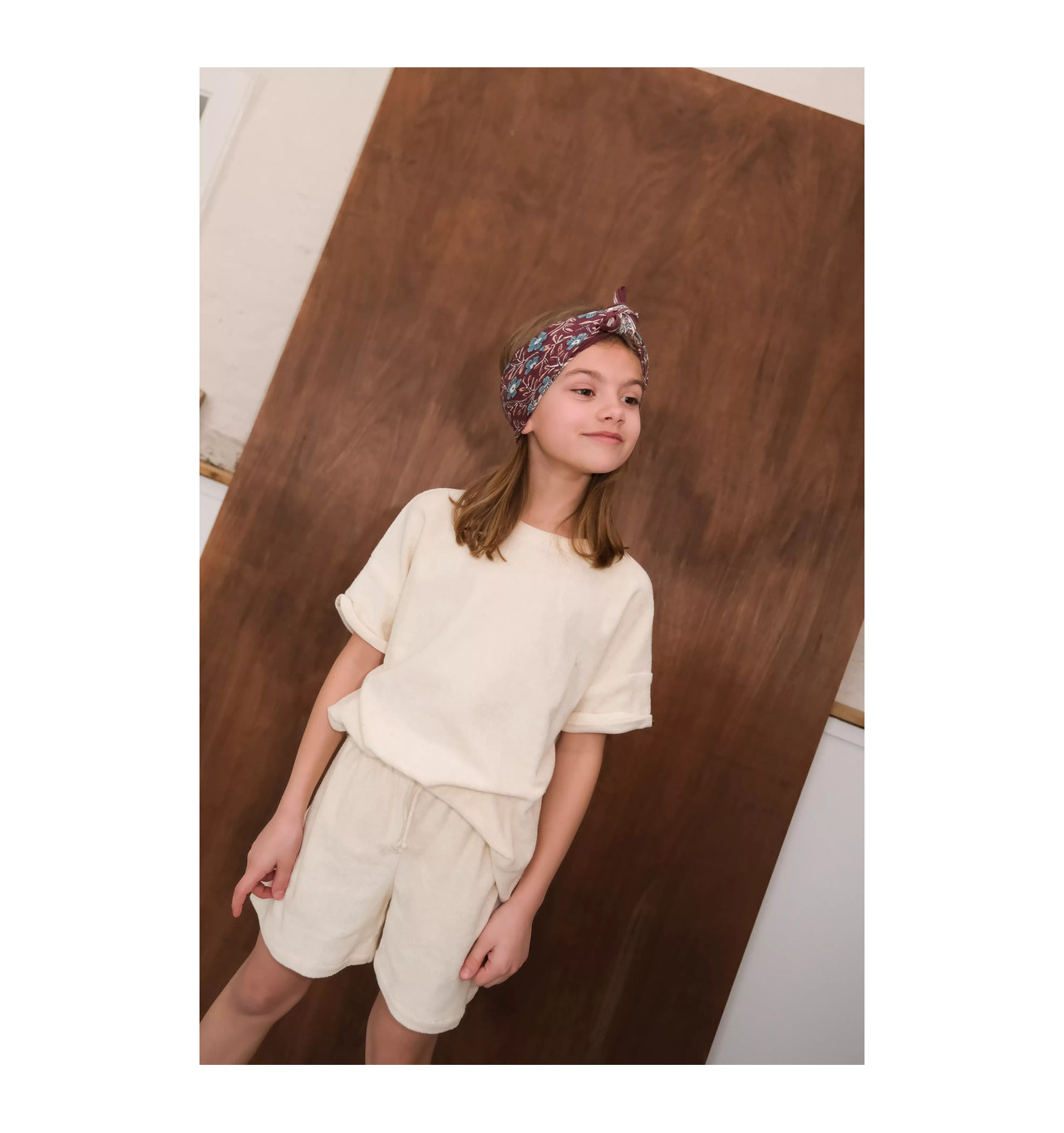 Bijoux Totem SO FAMILY SO FAMILY Foulard Bellis Figue Small.