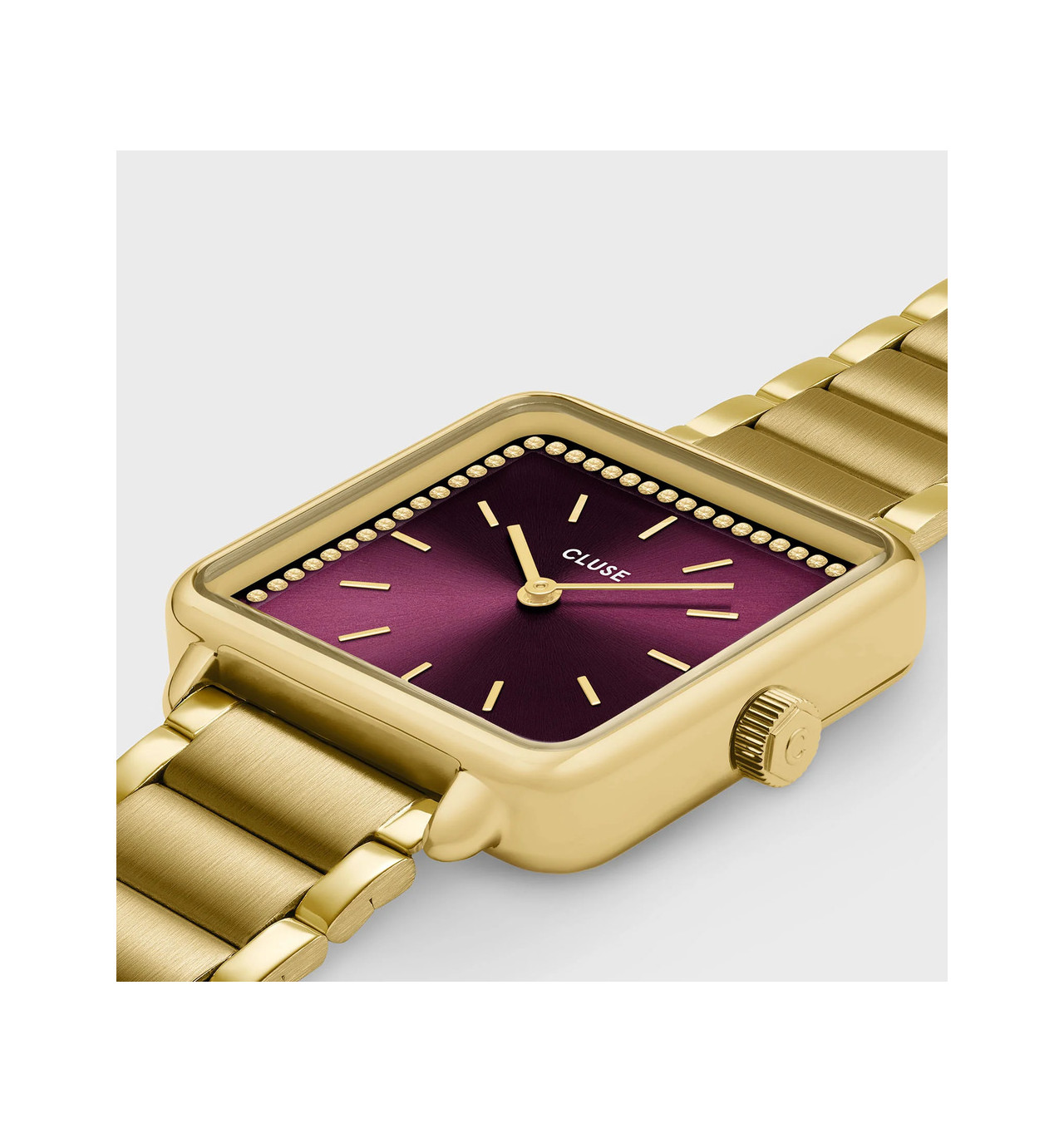 Bijoux Totem CLUSE Cluse Montre Femme Tétragone.
