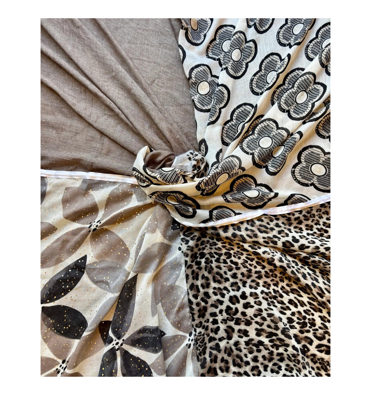 Bijoux Totem SHANNA Shanna Foulard Carré Natacha.