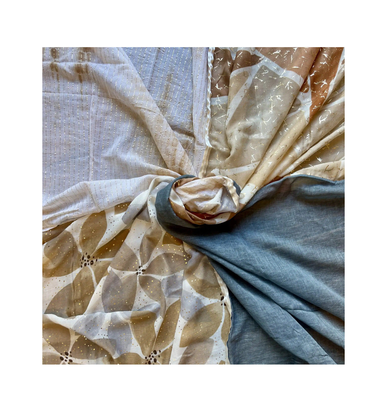 Bijoux Totem SHANNA Shanna Foulard Carré Noémie.