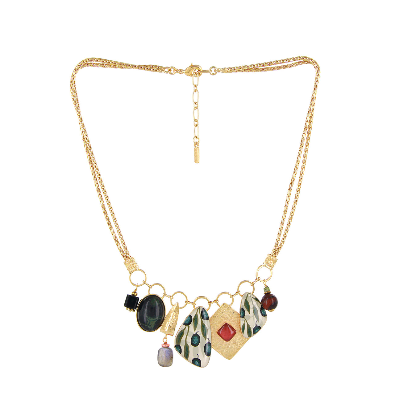 Bijoux Totem TARATATA TARATATA bijoux Collier Olive.
