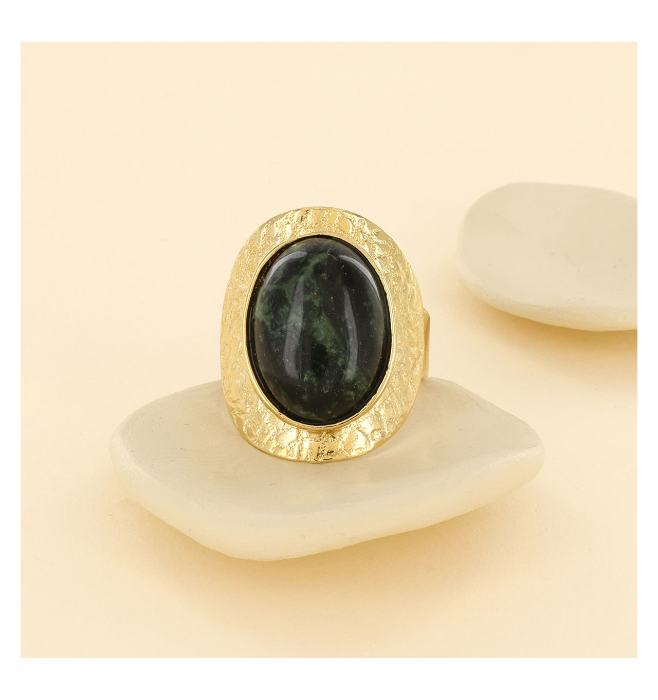 Bijoux Totem TARATATA TARATATA bijoux Bague Olive.