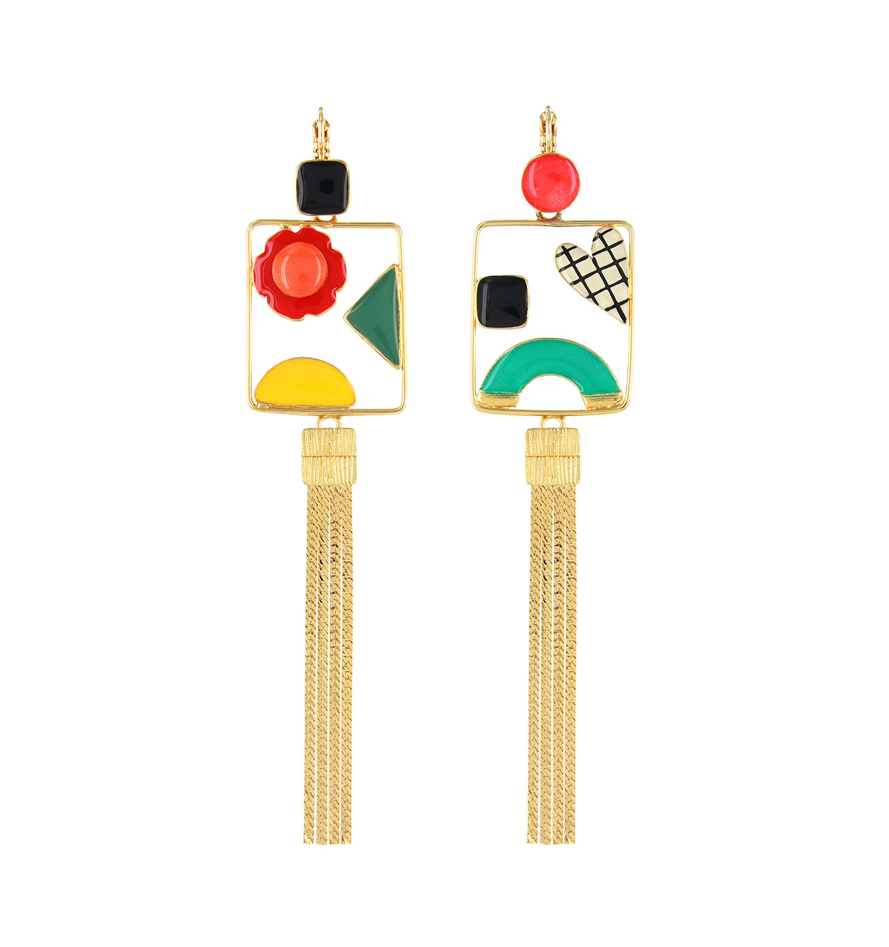Bijoux Totem TARATATA TARATATA bijoux Boucles Dormeuses Arty.