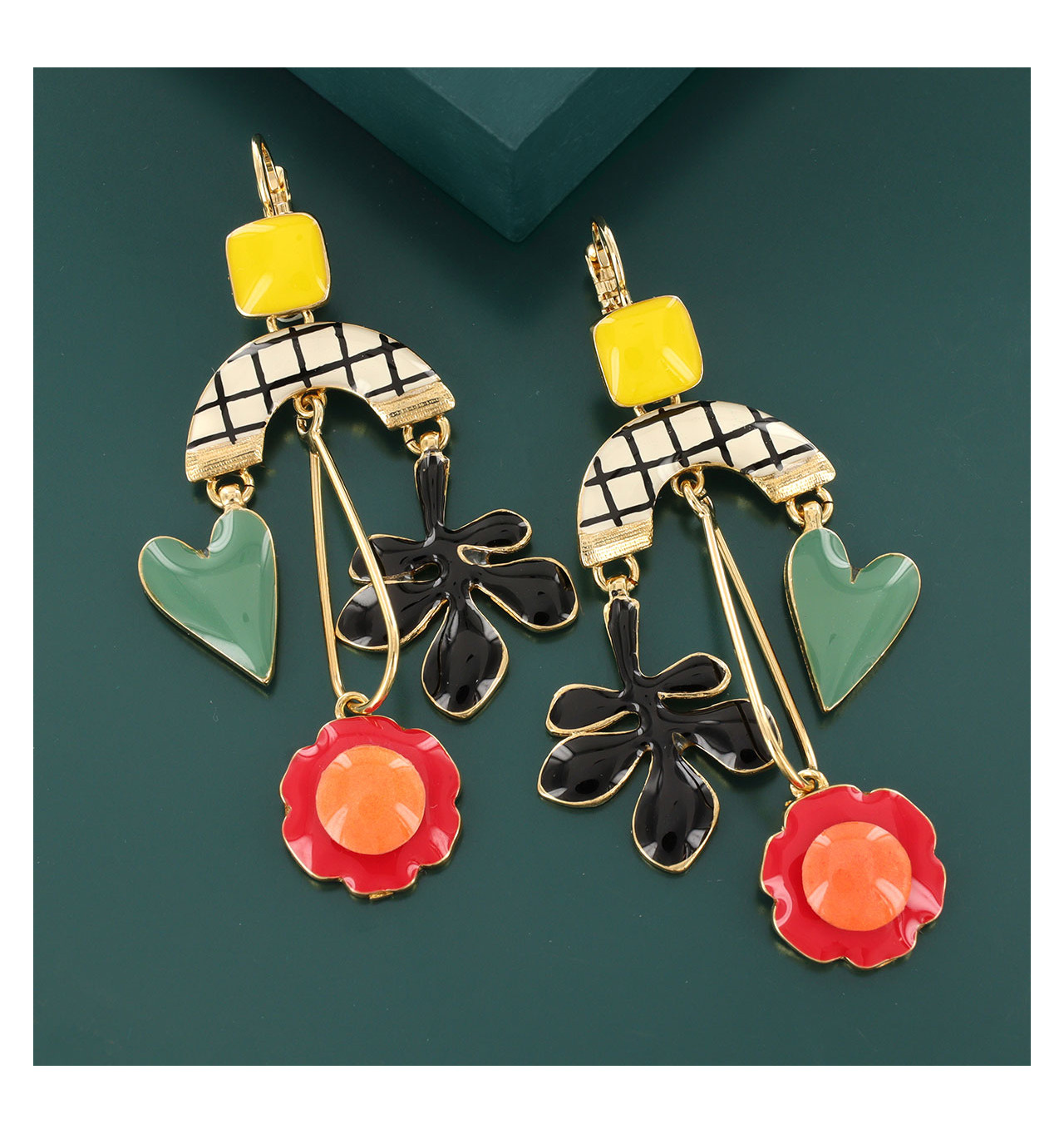 Boucles Dormeuses Arty, Taratata bijoux | Bijoux Totem