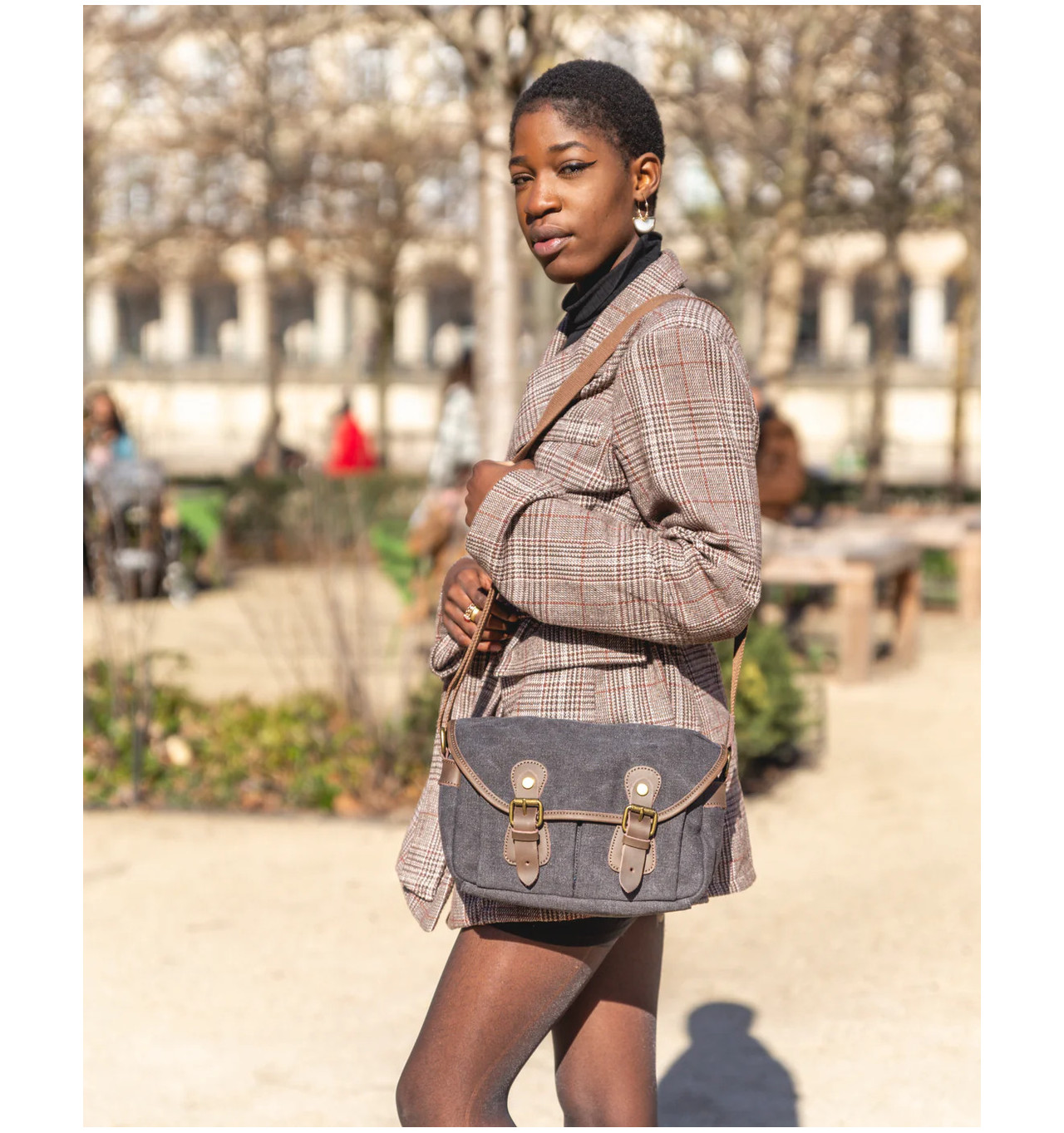 Bijoux Totem ZEDE Paris ZEDE Paris Sac Bandoulière Vavin Noir.