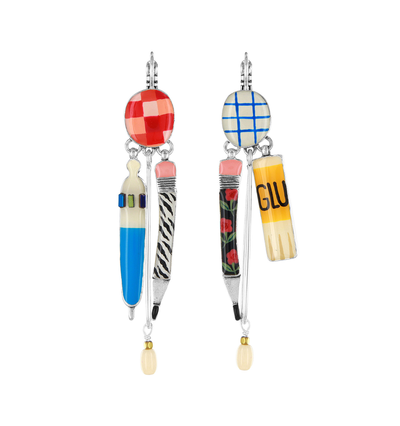 Bijoux Totem TARATATA TARATATA bijoux Boucles Dormeuses Gomme.