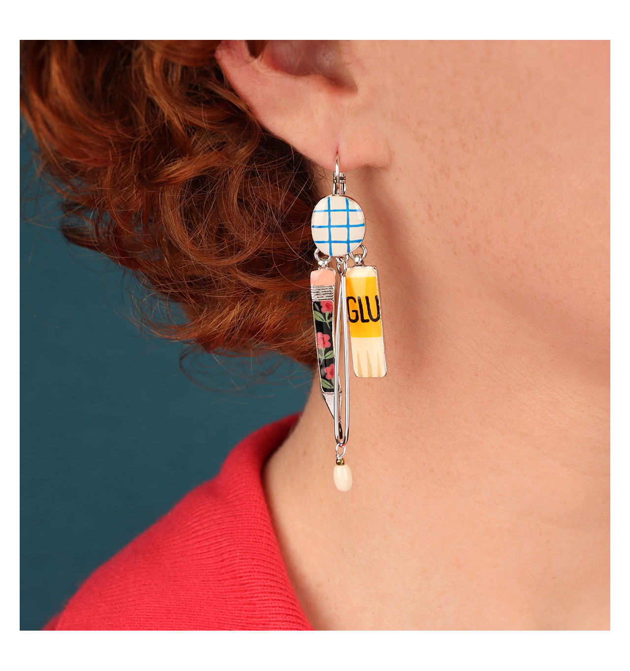 Bijoux Totem TARATATA TARATATA bijoux Boucles Dormeuses Gomme.