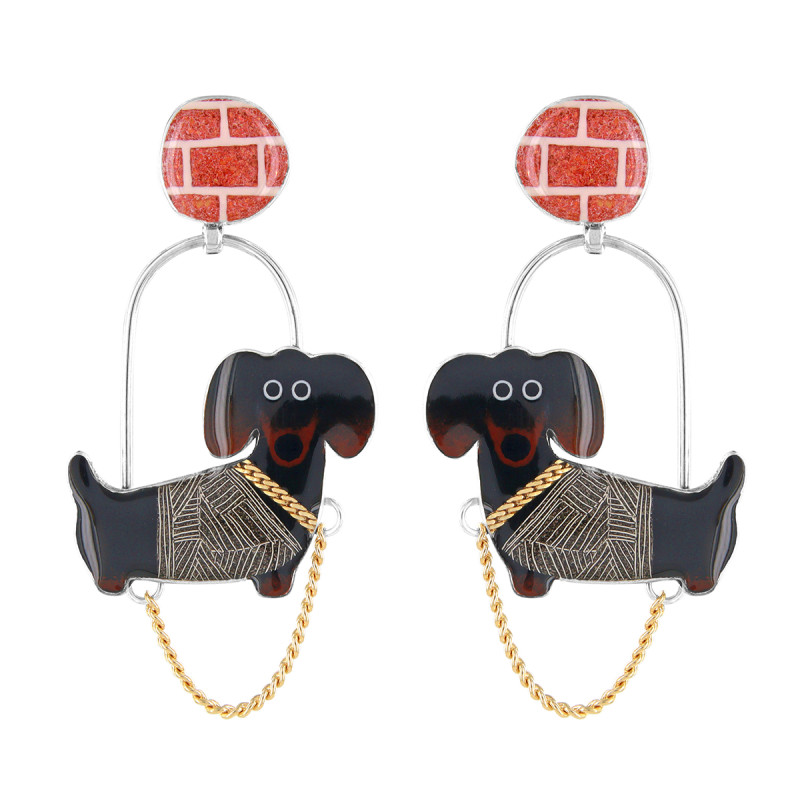 Boucles Puces Pas bouger, Marque Taratata | Bijoux Totem