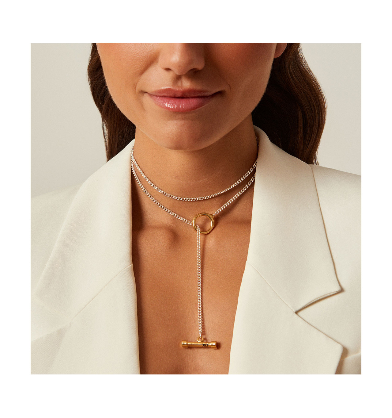 Bijoux Totem CXC CXC Collier Jazmin Aurora Sliding.