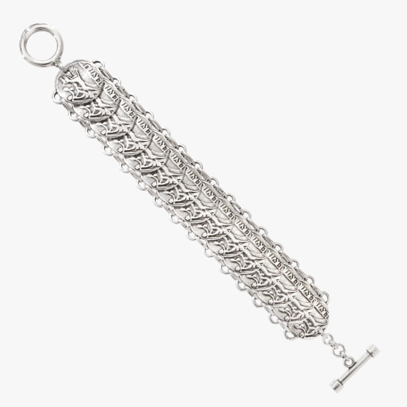 Bracelet Jazmin Monnaie Quadrige, Marque CXC | Bijoux Totem