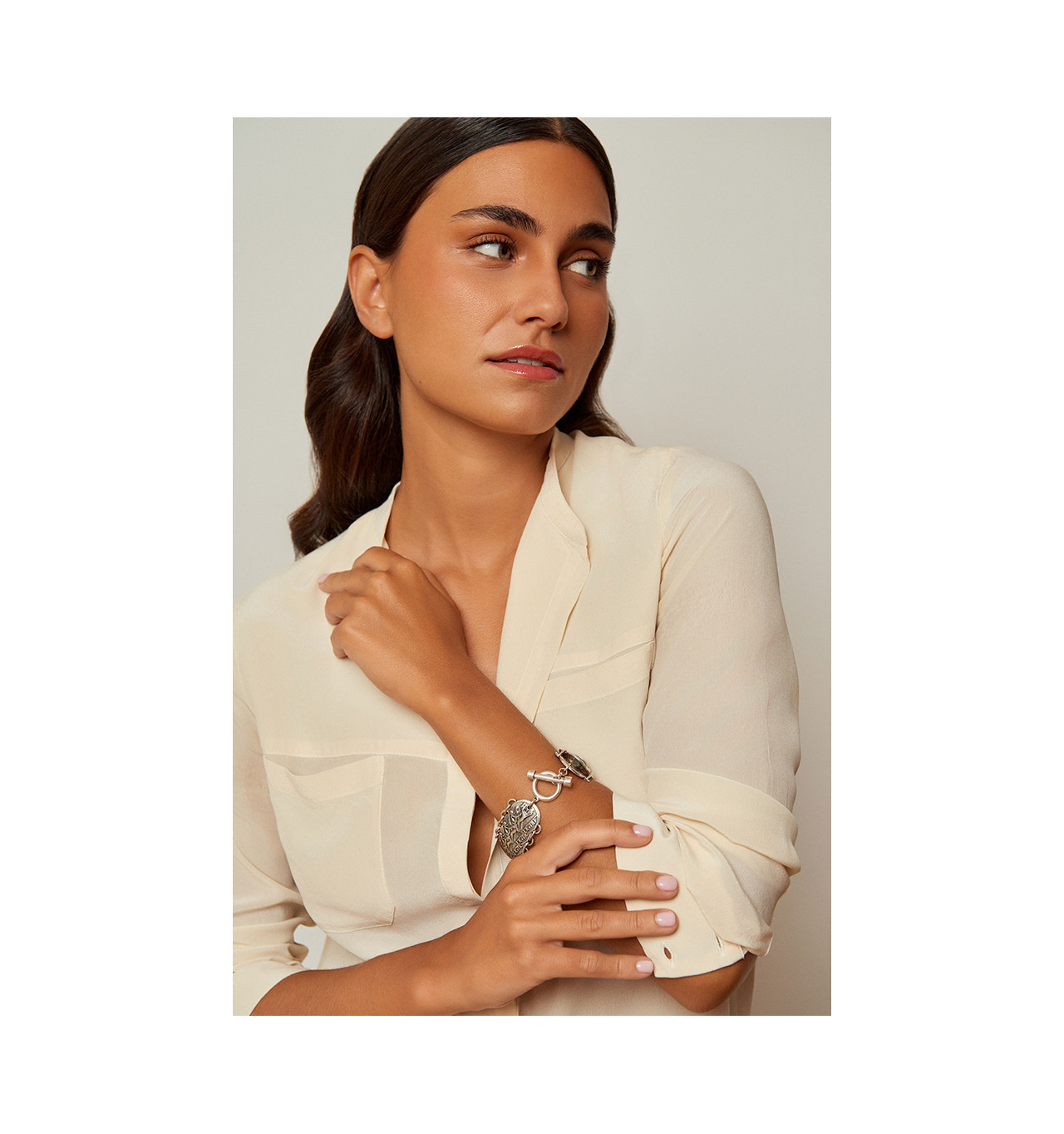 Bijoux Totem CXCCXC Bracelet Jazmin Monnaie Quadrige.