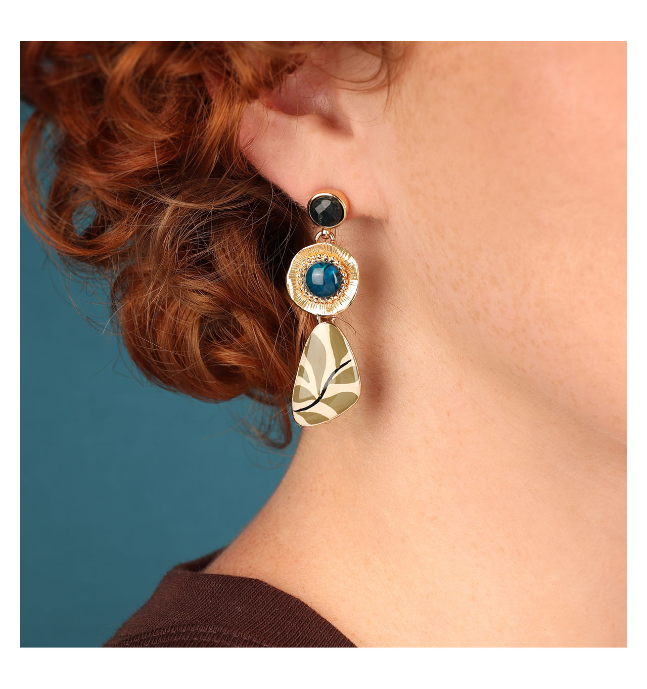 Boucles d'oreilles Zen, Taratata bijoux | Bijoux Totem