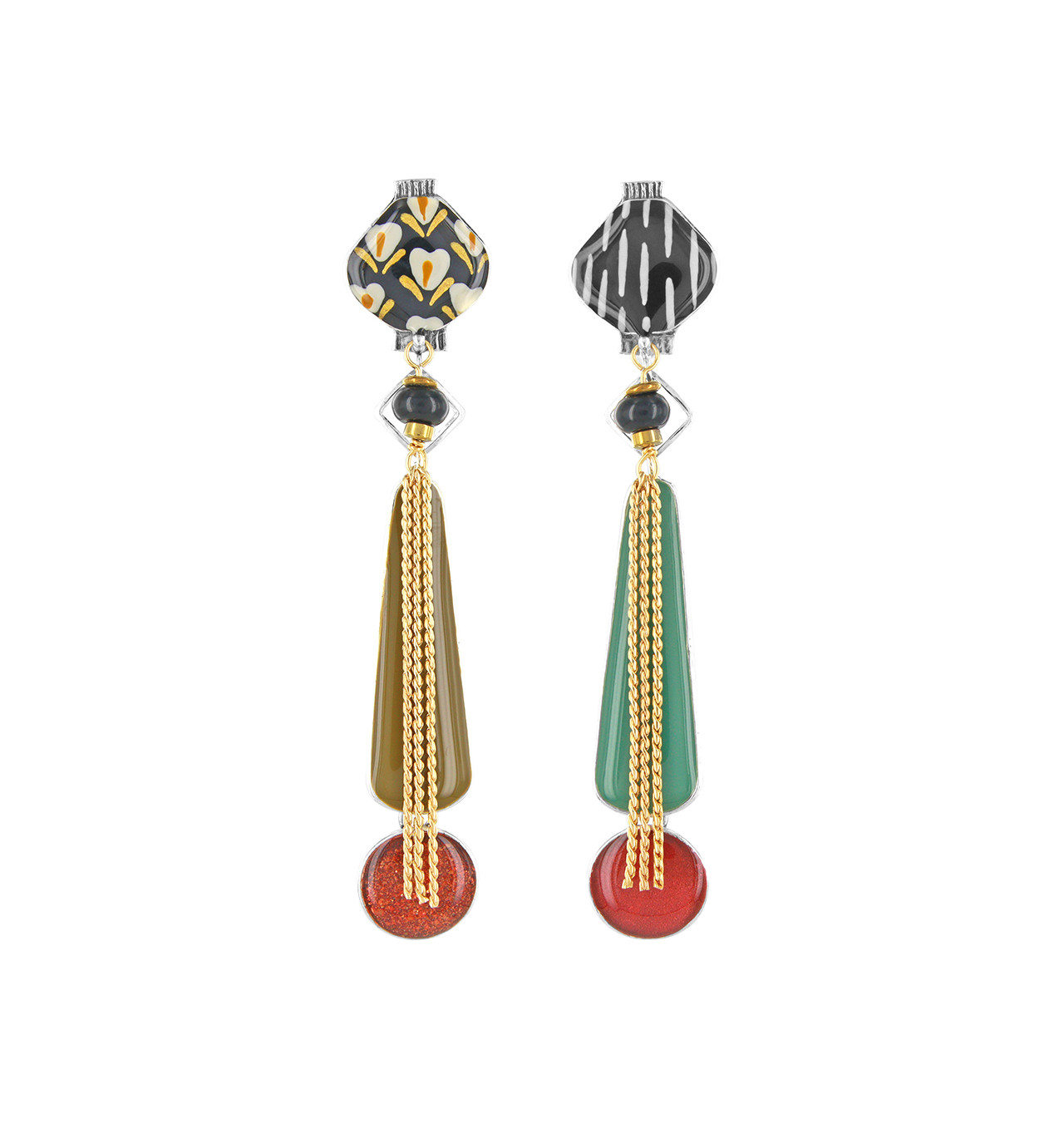 Bijoux Totem TARATATA TARATATA bijoux Boucles d'oreilles Puces Étincelle.