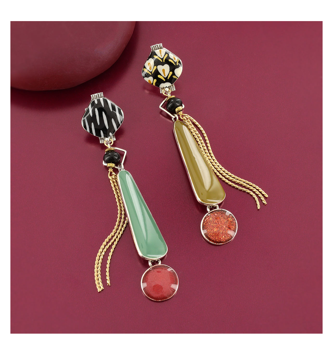 Bijoux Totem TARATATA TARATATA bijoux Boucles d'oreilles Puces Étincelle.
