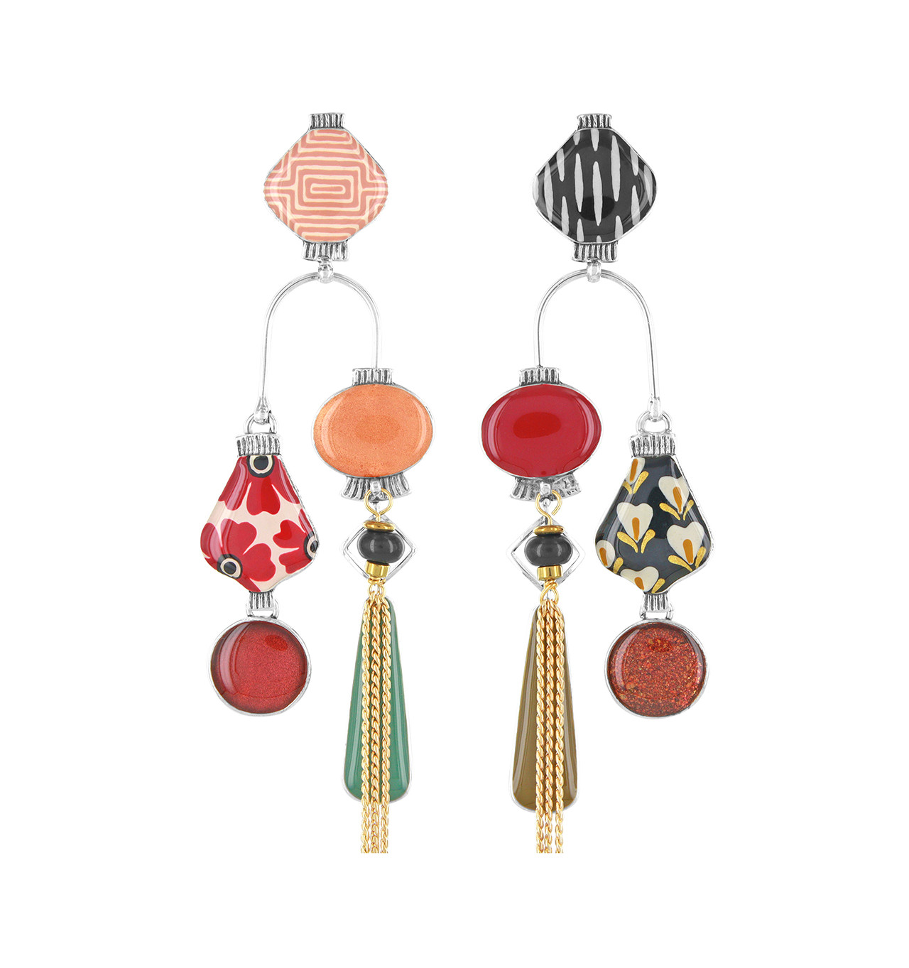 Bijoux Totem TARATATA TARATATA bijoux Boucles d'oreilles Puces Étincelle.