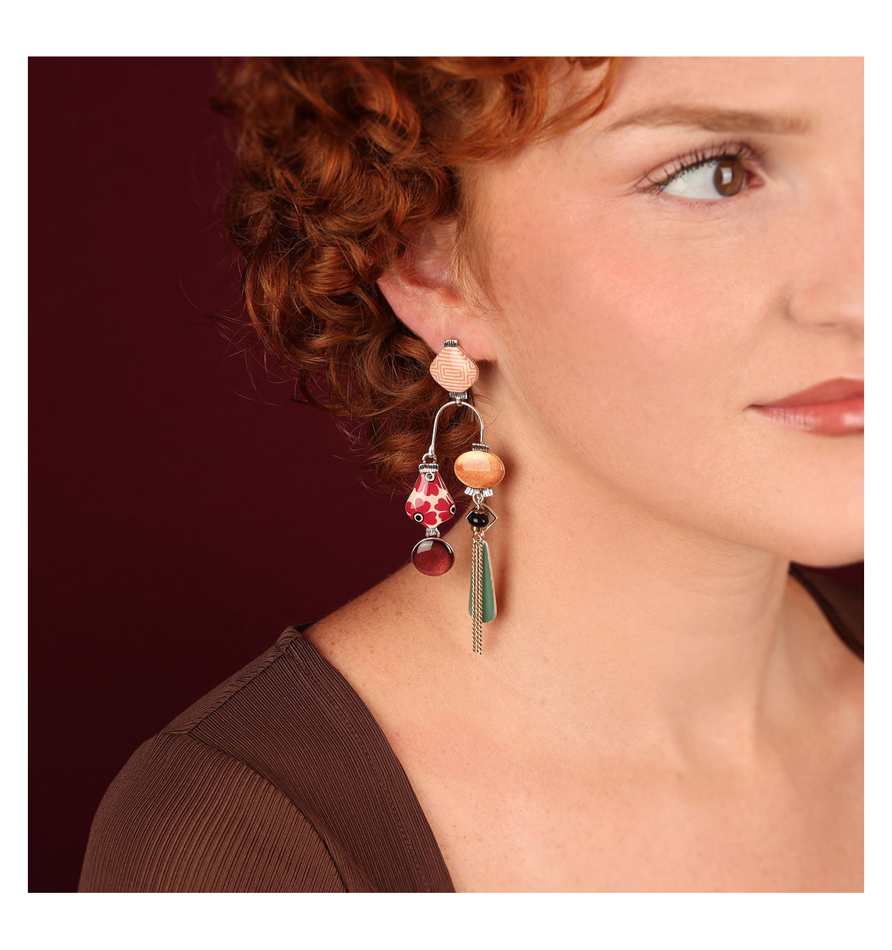Bijoux Totem TARATATA TARATATA bijoux Boucles d'oreilles Puces Étincelle.