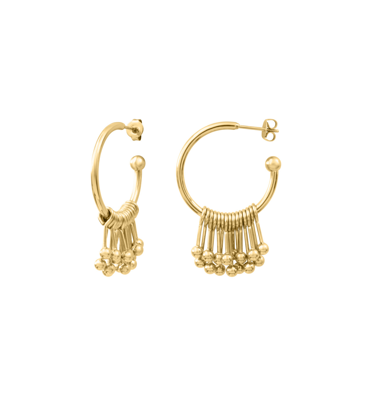Bijoux Totem N°3 N°3 Boucles d’oreilles Créoles.