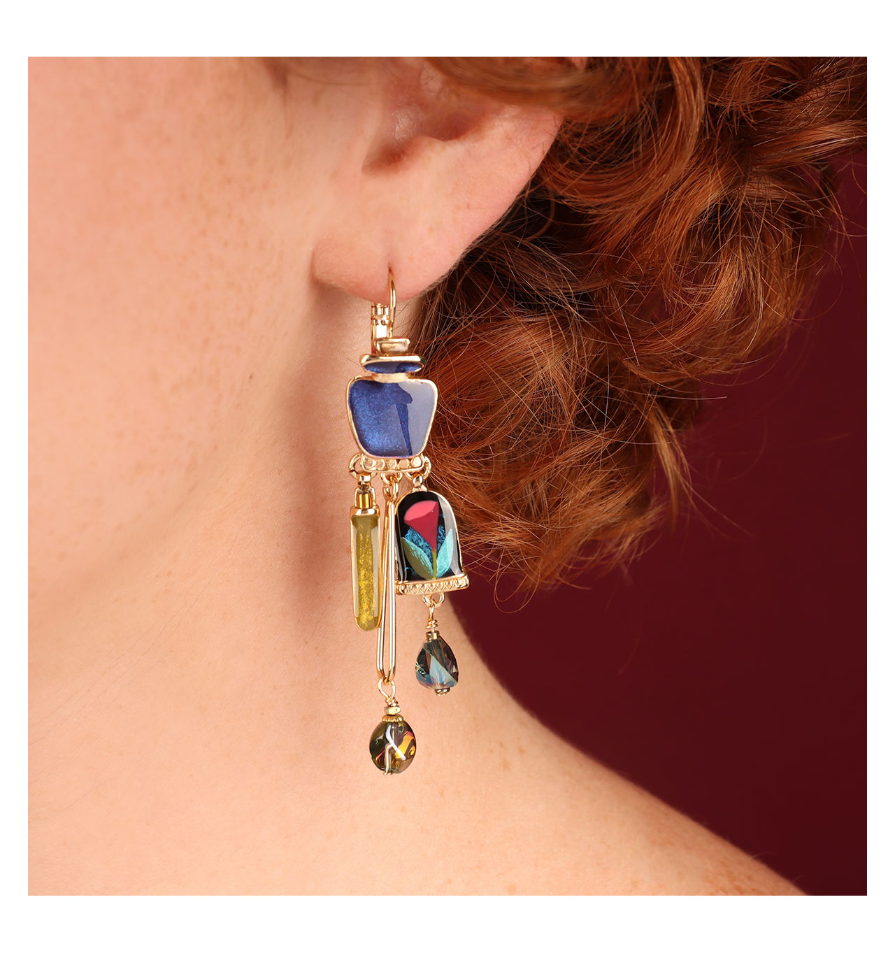 Bijoux Totem TARATATA TARATATA bijoux Boucles Dormeuses Magic.