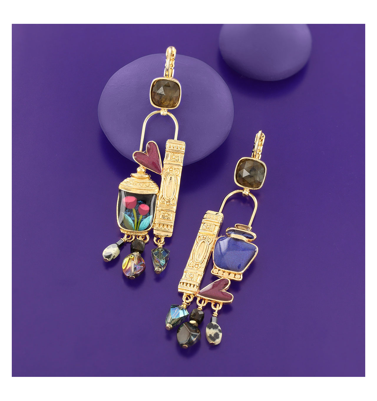 Bijoux Totem TARATATA TARATATA bijoux Boucles Dormeuses Magic.