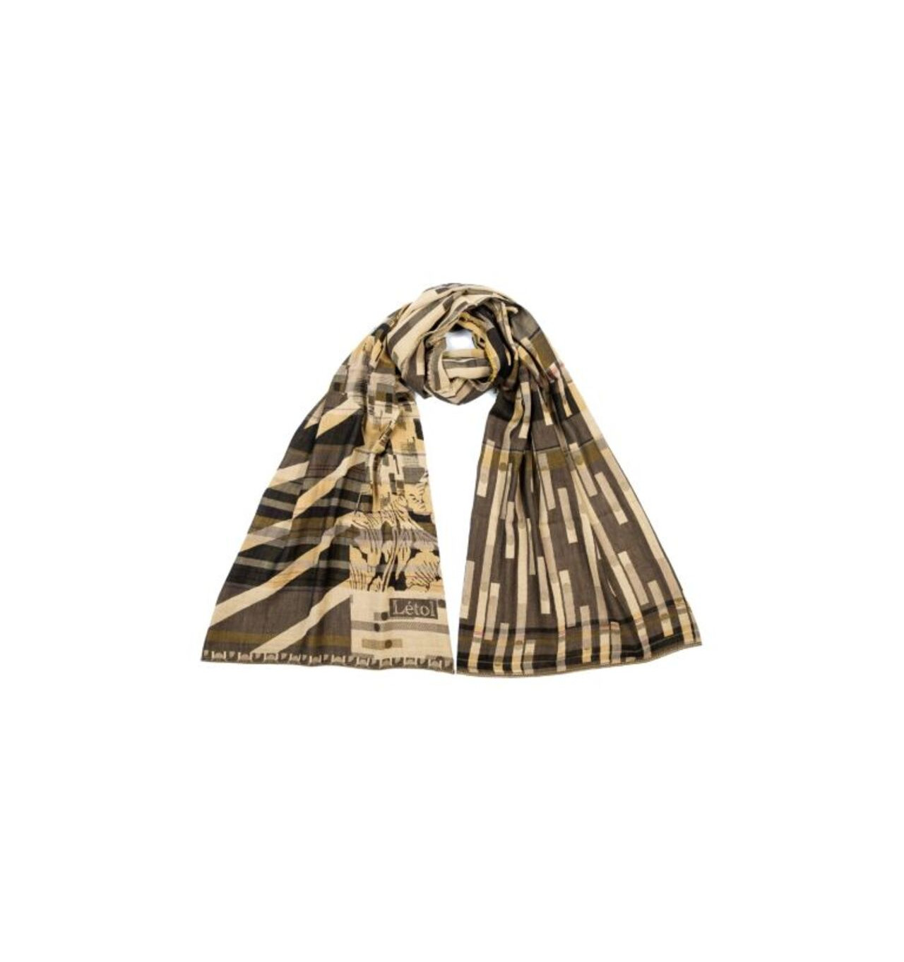 Bijoux Totem LETOL LETOL Etole Mixte Nicolas Black Gold.