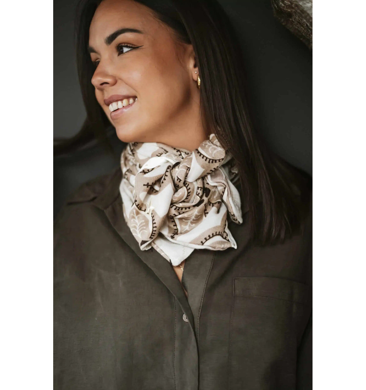 Bijoux Totem SHANNA Shanna Foulard Minisha Bergame.