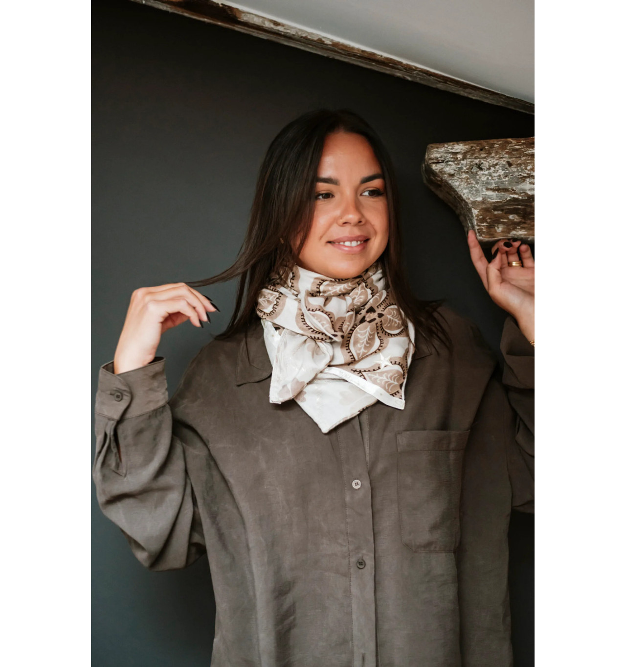Bijoux Totem SHANNA Shanna Foulard Minisha Bergame.
