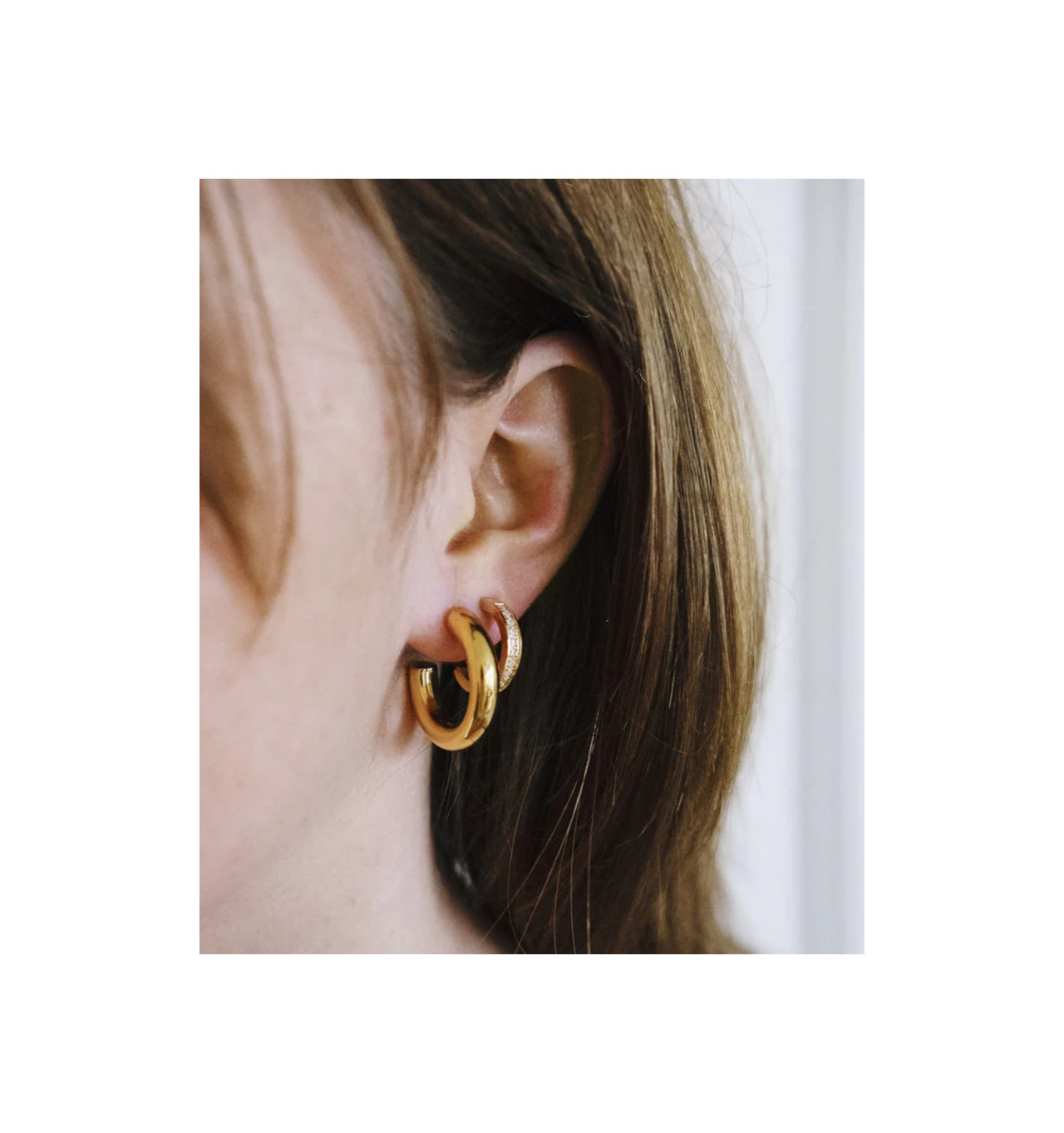 Bijoux Totem ZAG ZAG Bijoux Boucles d’oreilles Créoles Warhol.