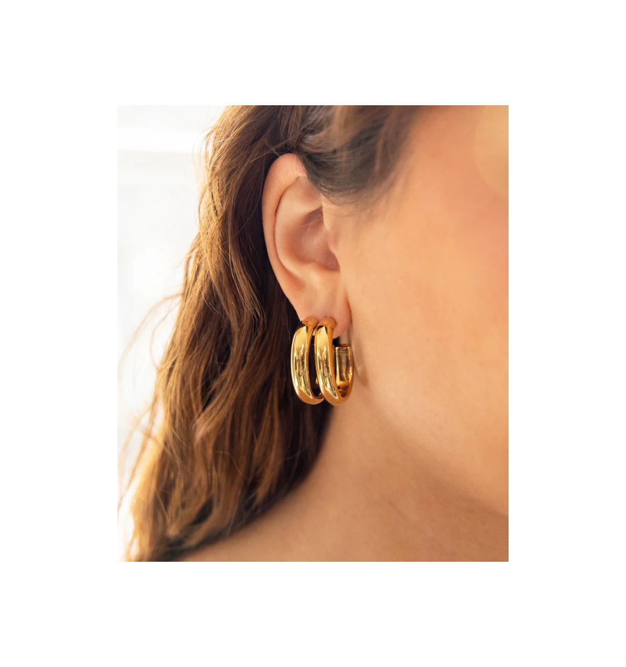 Bijoux Totem ZAG ZAG Bijoux Boucles d’oreilles Créoles LoÏs.