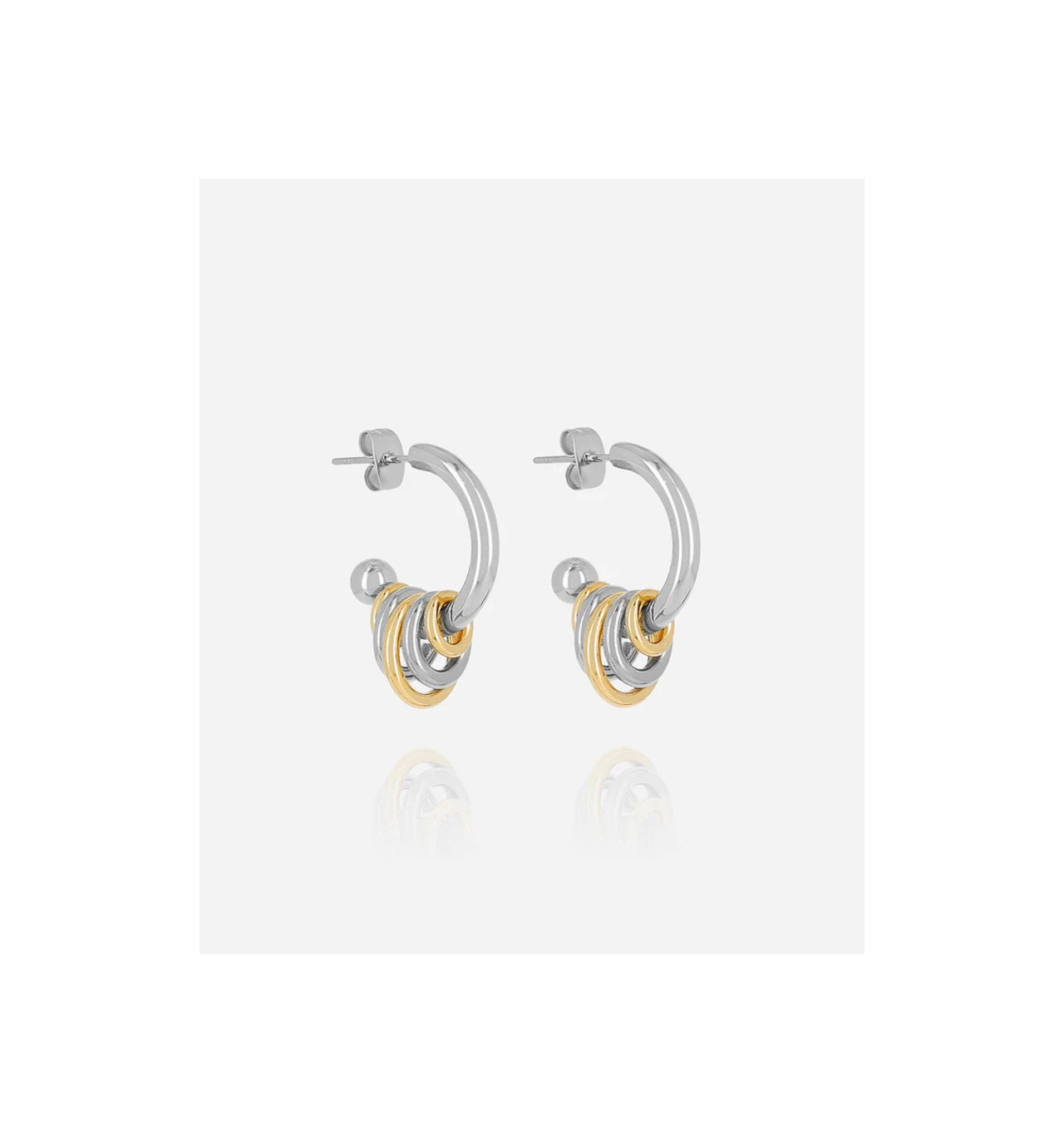 Bijoux Totem ZAG ZAG Bijoux Boucles d’oreilles Créoles Hyacinth.