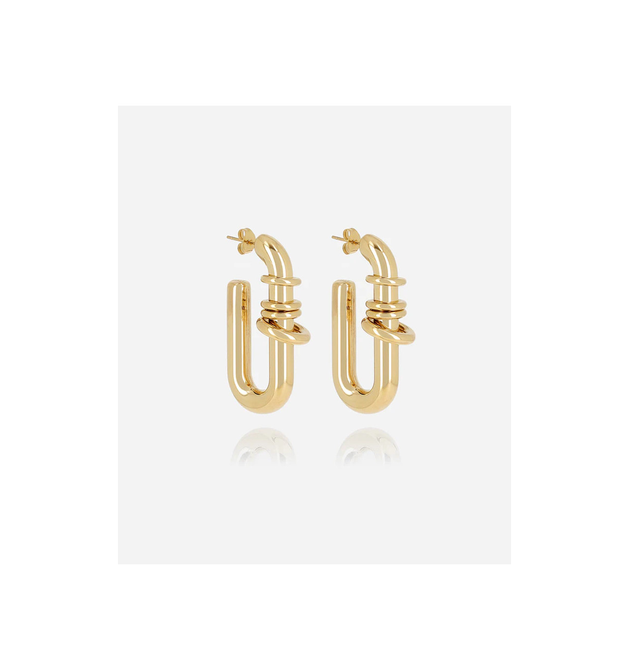 Bijoux Totem ZAG ZAG Bijoux Boucles d’oreilles Créoles Edwina.