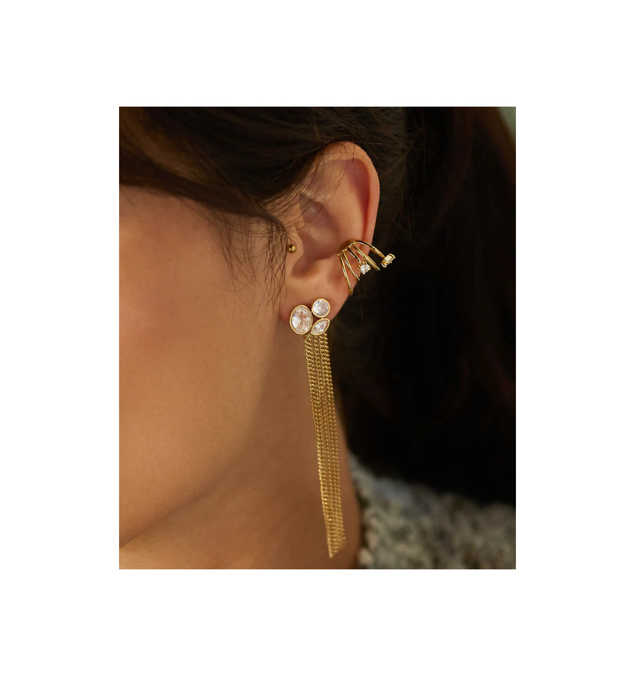 Bijoux Totem ZAG ZAG Bijoux Boucles d’oreilles Olyne.