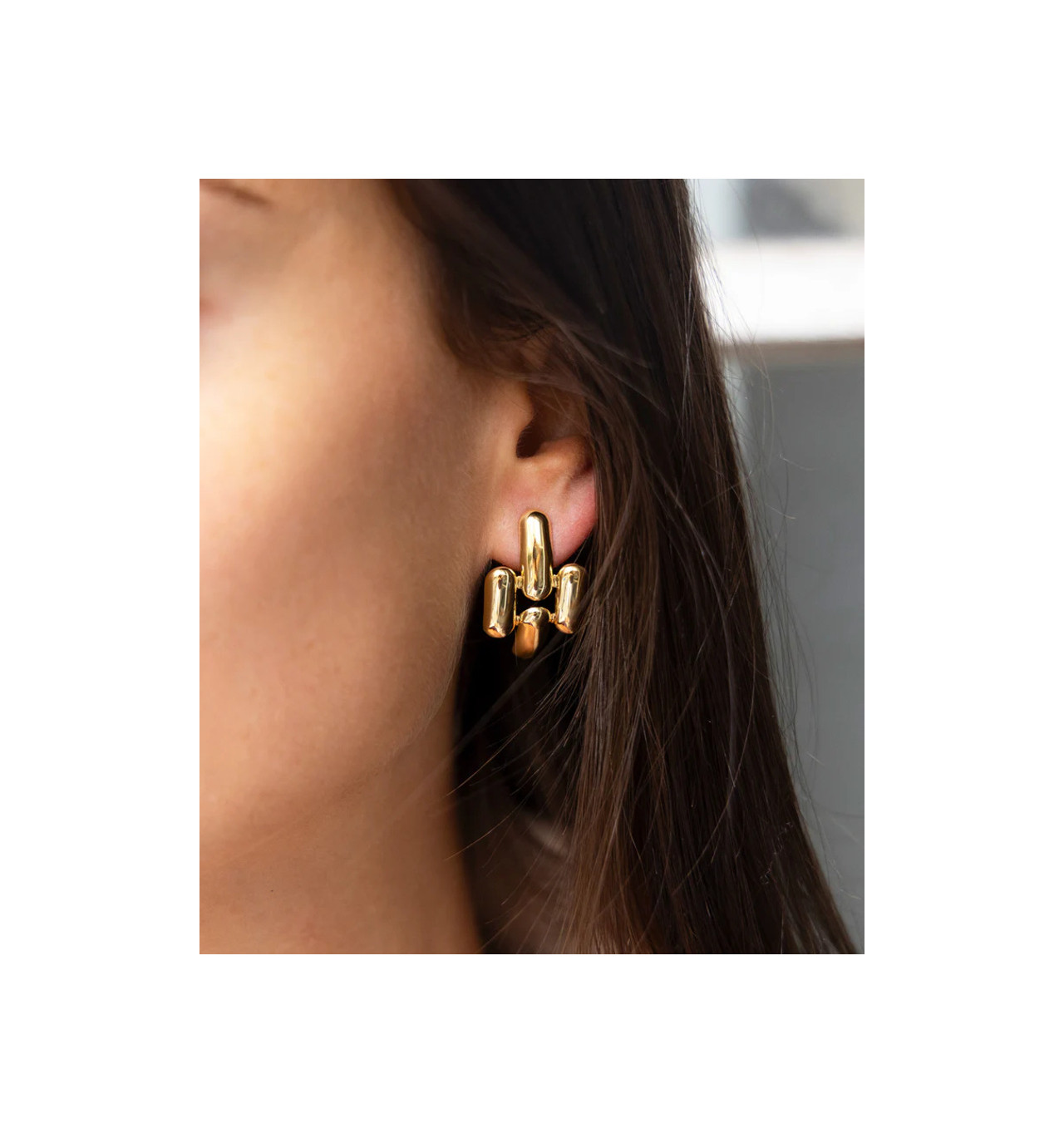 Bijoux Totem ZAG ZAG Bijoux Boucles d’oreilles Runica.