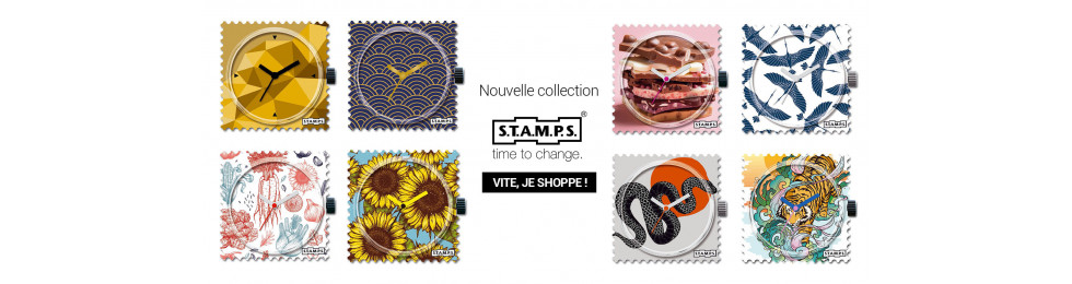STAMPS : Montres, bracelets, cadrans ! | Bijoux Totem